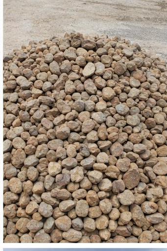 3x5 Colorado River Rock - $100.00 per yard